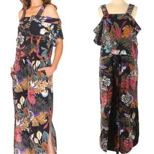 Floral Off-Shoulder Mini Dress